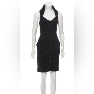 All Saints Spitafields Altair dress in black, Size 10 UK (6 US)